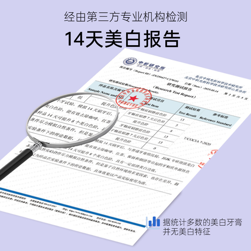 JEJK专研抗菌肽牙膏溶渍亮白牙齿去黄清新口气紫光色修美白牙膏|undefined