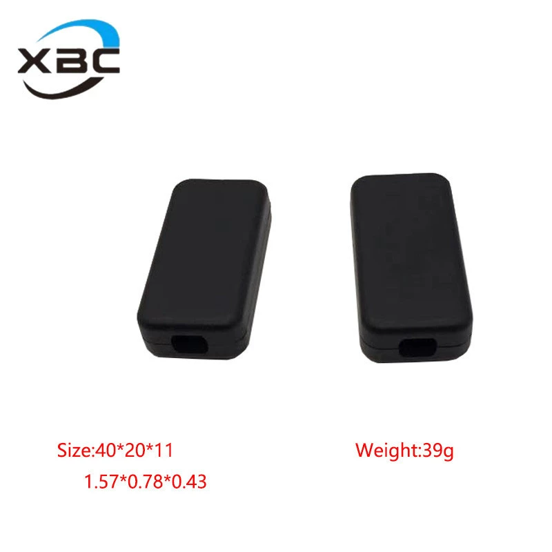 Оптовая продажа электронной распределительной коробки с квадратными отверстиями пластиковая коробка для наполнения может быть открыта, чтобы изменить цветную трафаретную печать DIY оригинальный корпус устройства