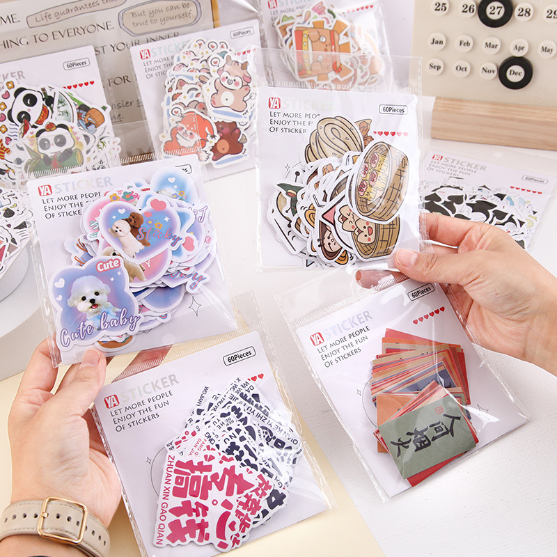 Lindo 60 dibujos animados Cool Yomi Graffiti Pegatinas Guitarra Cuaderno Maleta DIY Pegatinas impermeables Lote transfronterizo