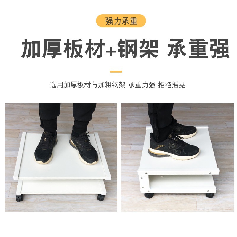 Home Living Room Multi-Layer Amplifier Cabinet Mobile Speaker Stand Mixer Home Theater Storage Bracket Rack