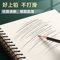 A4 Sketchbook Thickened Hard Leather Art Pencil Drawing Sketching Painting High-Value Hard Shell Coil Copybook