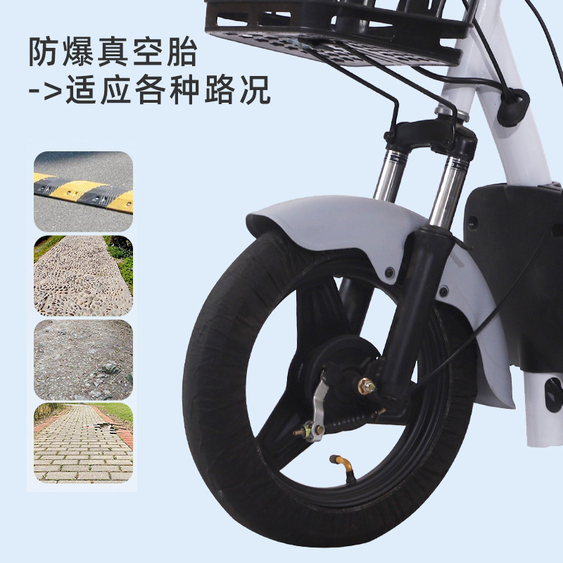 Exportación transfronteriza de vehículos completos de dos ruedas de pedal larga duración de viaje adulto bicicletas eléctricas de dos personas vehículos eléctricos de batería