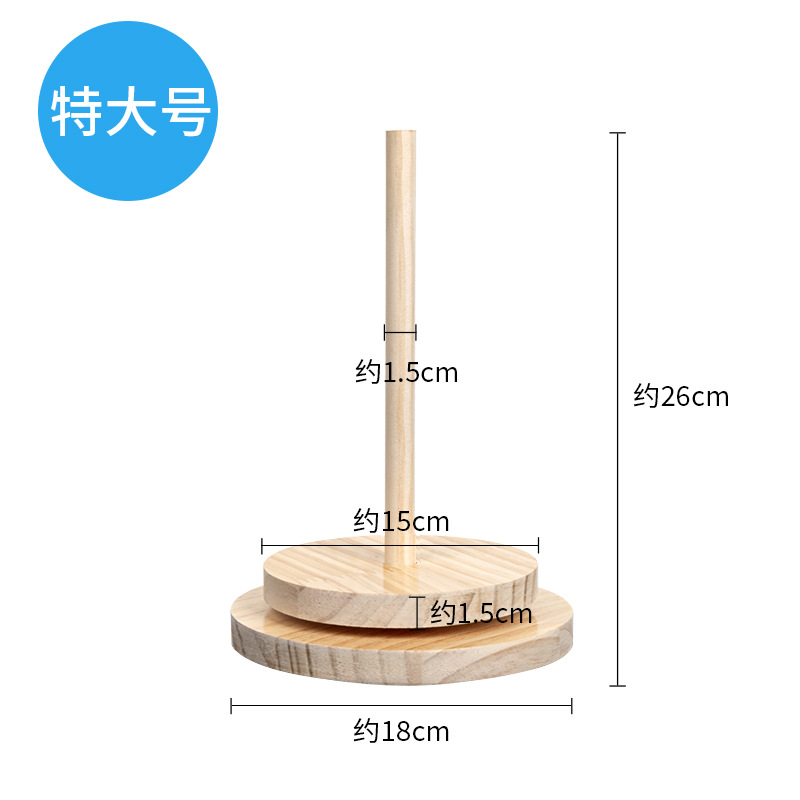 Herramienta auxiliar de tejido manual desmontable marco de eje giratorio de lana portátil bobina de plástico de lana
