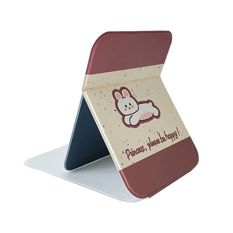 Foldable cute brand high quality mirror, table protective bag for students, fall protection