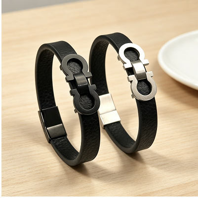 2026 New European and American Style Titanium Steel Woven Bracelet Simple D-Shaped Stainless Steel Bracelet for Men and Women Couples Versatile Bracelet 2026 New European and American Style Titanium Steel Woven Bracelet Simple D-Shaped Stainless Steel Bracelet for Men and Women Couples Versatile Bracelet