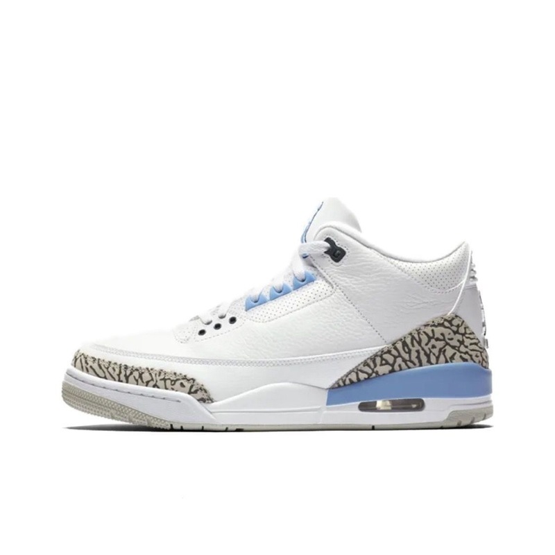 莆田靴純正オリジナル牛革本革バスケットボールシューズ男性と女性のための Air AJ3 ホワイトセメント共同ブランドレトロスポーツシューズ|undefined