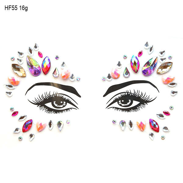 Crystal face sticker ˮü걦ʯ곧