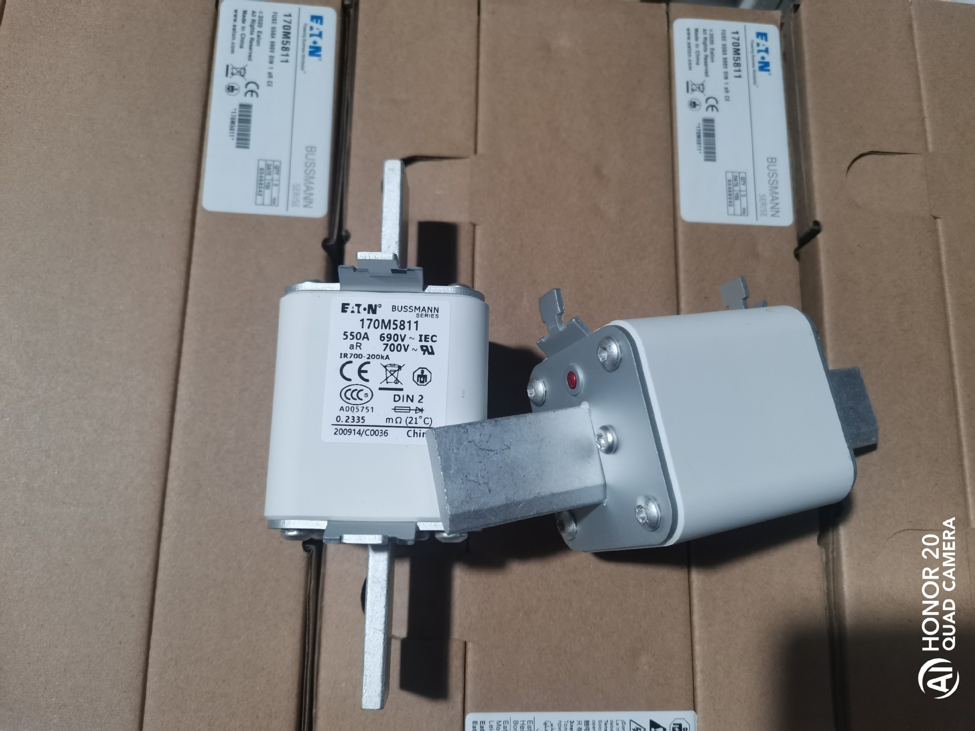 美国Bussmann熔断器170M5808