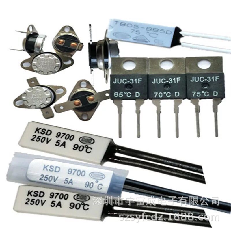 KSD301 手动复位温度开关温控开关热保护器温控器