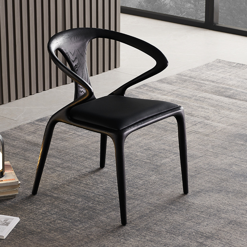 Silla de comedor de madera maciza S37 (a partir de dos)