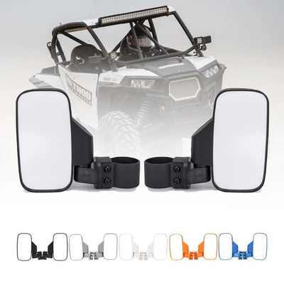 Rəngli ATV UTV universal güzgü: qara, narıncı, ağ, boz, mavi