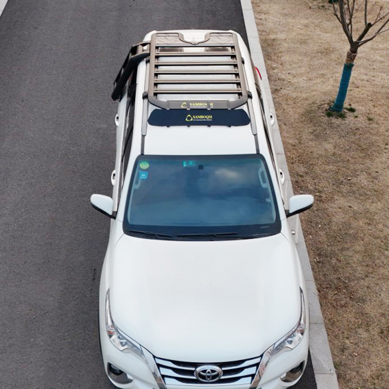 Rooftop Luggage Rack Ladder, Roof Crossbars, Luggage Frame, Off-Road Modification Parts, Expandable Roof Platform