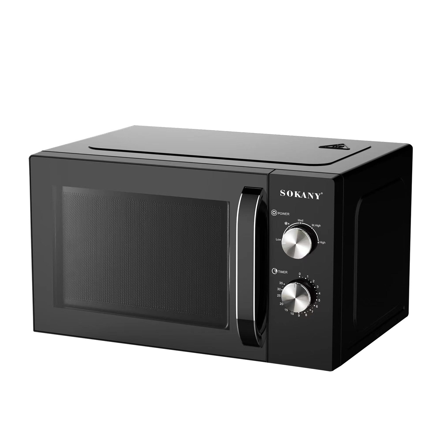 Foreign Trade Microwave Oven for Home Use with Turntable Heating, Knob Control, Temperature Control, Kitchen Oven 10021Sokany