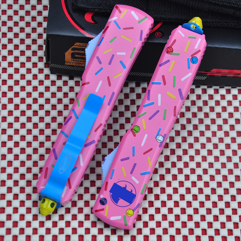 跨境热销UT高品质微技术UT85甜甜圈粉柄CNC锌合金手柄配件刀柄