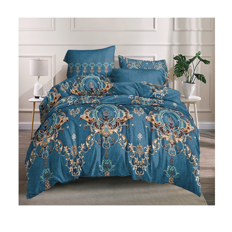 全涤磨毛布 3D分散印花布120克斜纹布 涤纶3D印花布