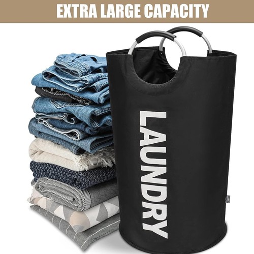 Fabric Handheld Dirty Laundry Storage Bag Large Oxford Cloth Laundry Basket Foldable Toy Storage Bag