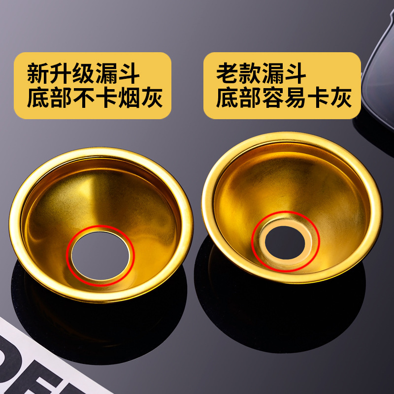 도매 창조적 인 사무실 스테인레스 스틸 안티 플라이 애쉬 유리 재떨이 뚜껑 홈 쿨 방풍 거실 담배 컵