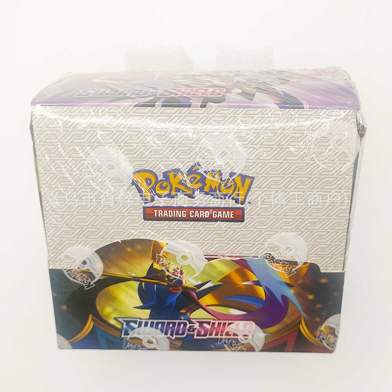卸売ポケモンカード 360 ポケモンブースターカードパック剣と盾シリーズブラインドボックスエルフフラッシュカード|undefined