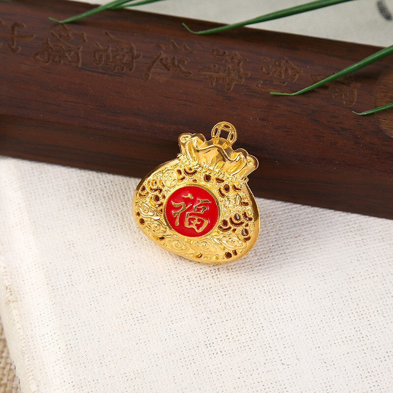 Chinese-Style Alloy Fortune Pendant Car Keychain Cultural and Creative Accessories Retro Ethnic Style Pendant Bag Accessory Gift Manufacturer Chinese-Style Alloy Fortune Pendant Car Keychain Cultural and Creative Accessories Retro Ethnic Style Pendant Bag Accessory Gift Manufacturer