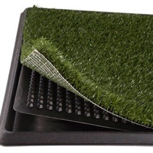 Factory Direct Sale 16x 20 inch hot sale three layer Pet Lawn toilet