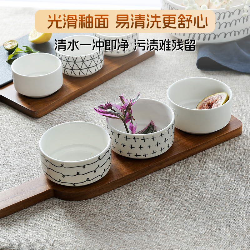 Juego de Vajilla de Cerámica de Estilo Japonés Mate image 4
