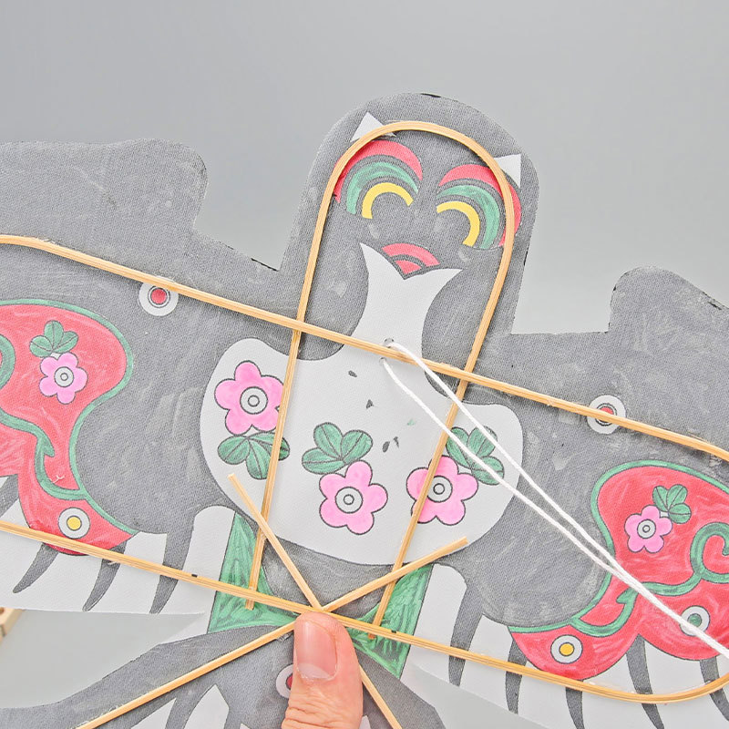 Paquete de materiales de papel chino iris DIY al por mayor una variedad de pequeñas actividades de padres e hijos en el aula de jardín de infantes de la escuela primaria hechas a mano