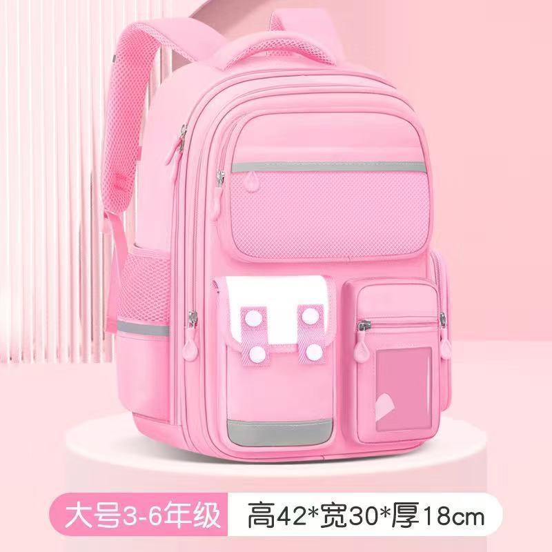 跨境外贸卡皮巴拉书包大容量小学生减负护脊双肩包可爱水豚书包|undefined