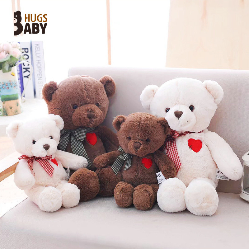 Abrazo bebé muñeca del oso lindo Belle oso de peluche de juguete oso de peluche muñeca amor oso regalo del Día de San Valentín