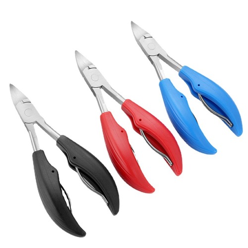 【】Strong Man Nail Clippers Stainless Steel Nail Clippers Large Flat Mouth Household Nail Clipper Manicure Tools Wholesale