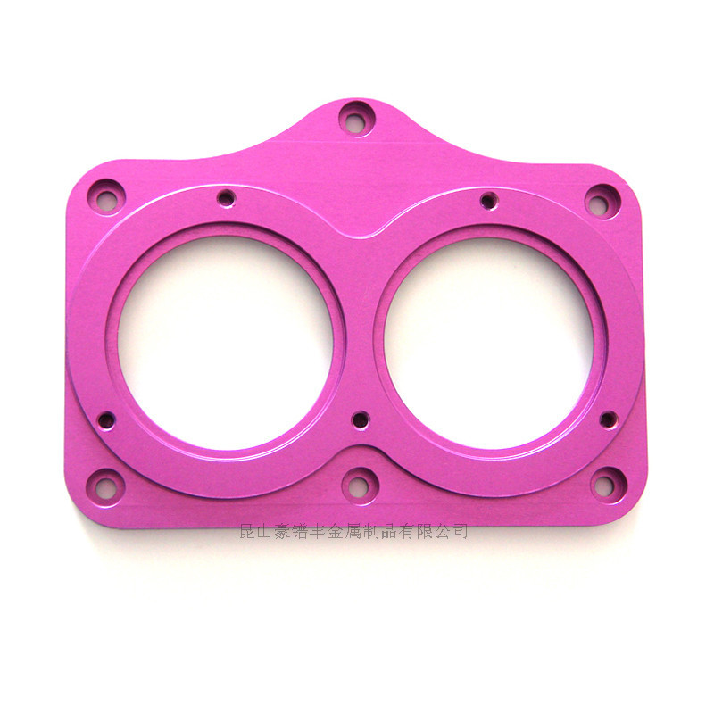 昆山CNC加工车铣复合加工铝合金阳极无人机控制面板 直接厂家