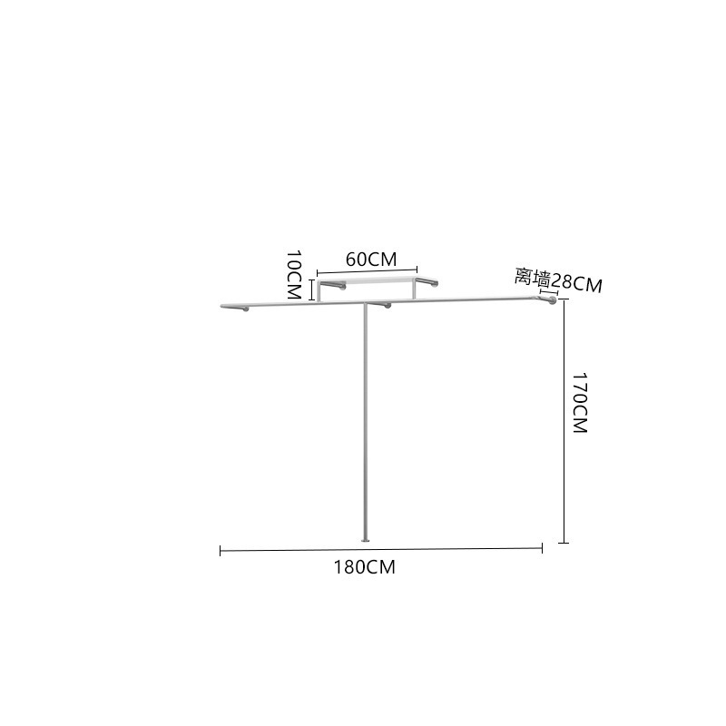 T자형 프레임(플레이트 포함) 180*170*28