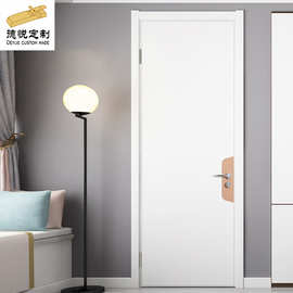 欧式简约室内门可订实木复合油漆门卧室门静音门