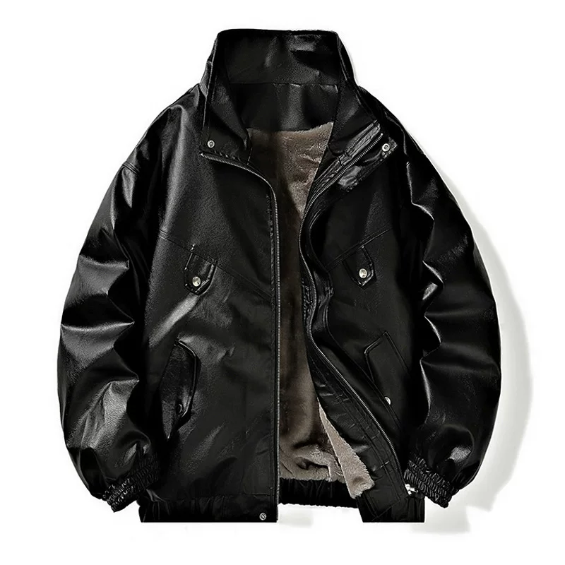 Настоящий теплый пиджак для отдыха, модный комплект, oversize