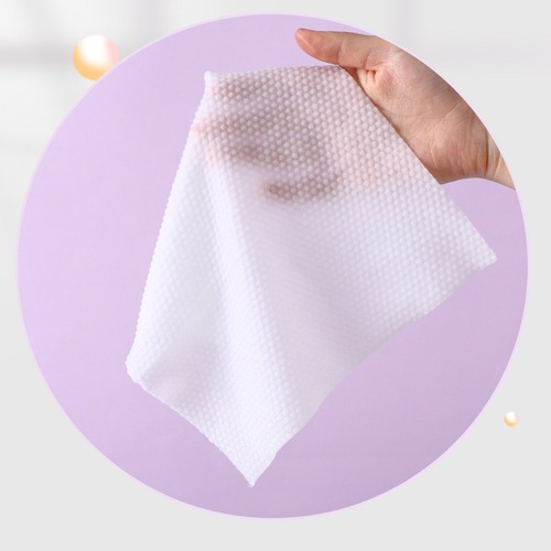 Wholesale Disposable Face Towels, Face Wiping Towels, Rolled Towels, Thickened Pearl Texture Non-woven Fabric, Soft Cotton Towels, Beauty Salon Cleansing Towels
