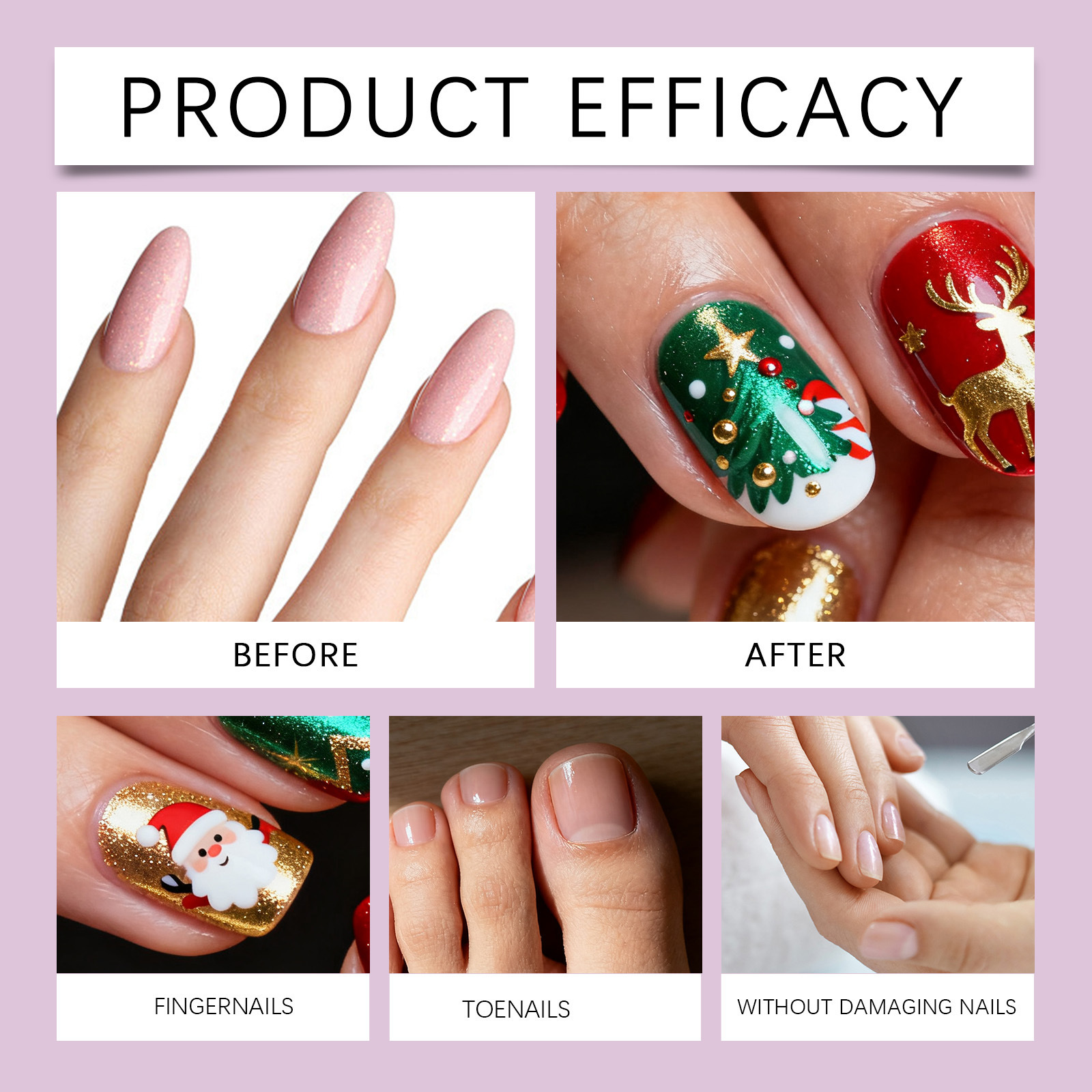 Christmas Nail Sticker Pattern Festival DIY Creative Nail Accessories_voghion.com