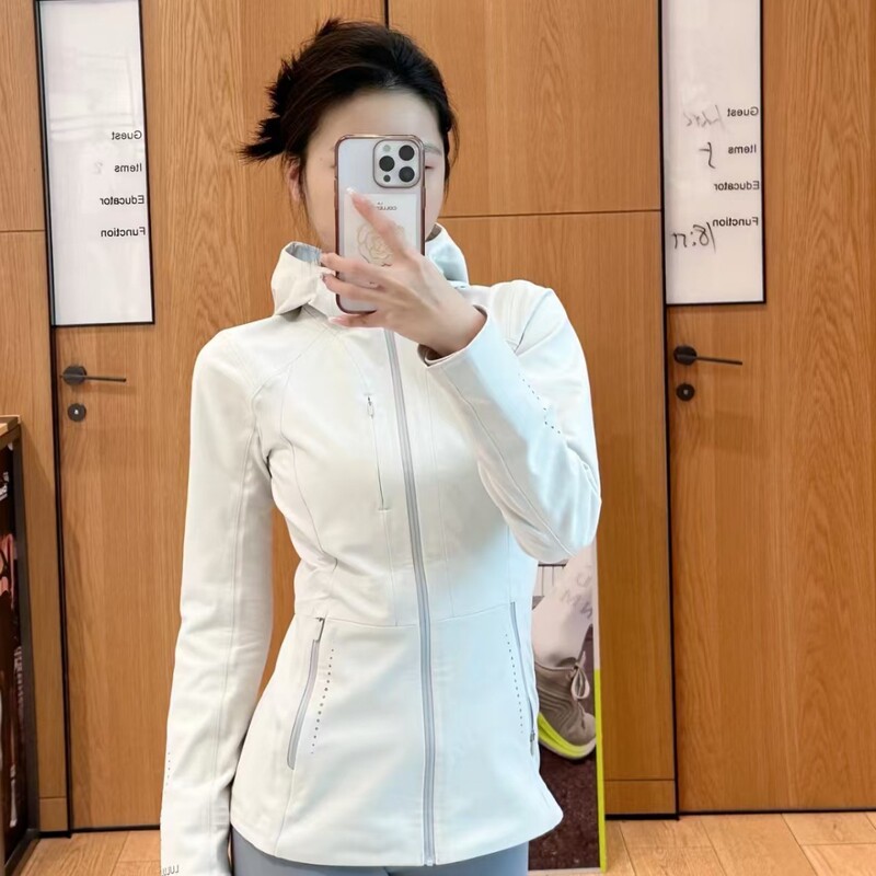 Lulu Original Cross Women's Softshell Sports Jacket with Hood, Dustproof and Windproof, Suitable for All Seasons