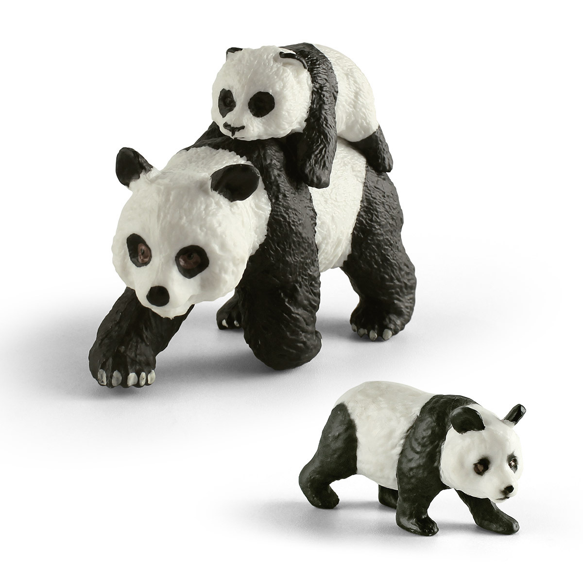 Transfronterizo niños simulación bosque modelo animal tesoro nacional panda gigante espalda bebé gateando Panda adornos estáticos hechos a mano