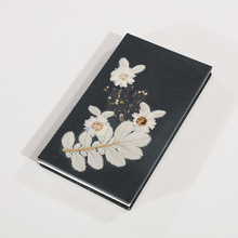 干花与叶笔记本小清新情侣韩国diy真花干花记事本日记本创意