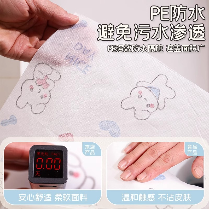 Disposable waterproof handheld toilet for traveling for young mother