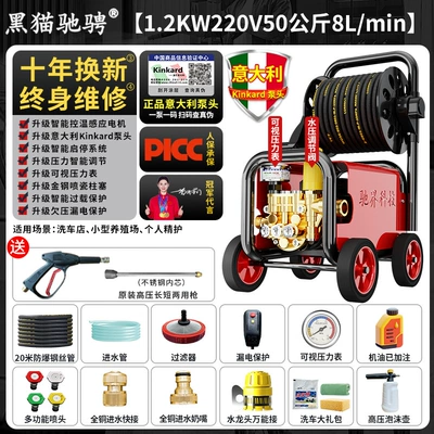 Machine Car Wash Shop Dedicated Booster – Car washing machine - authentic-no-false-claimsquick-car-wash-for-private-vehiclesentry-level-home-use-deluxe-model-20m-steel-wire-hose-hose-reel