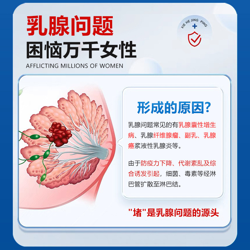 修正远红外乳腺贴乳房胀痛肿块硬块增生疏通囊肿外用膏药贴|undefined