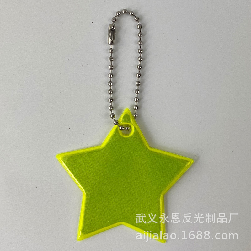 형광 노란색 노란색 *6CM*PVC 반사 격자