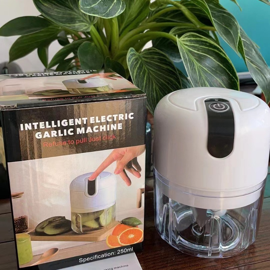 Multifunctional Food Processor, Electric Meat Grinder, Household Meat Grinder, Baby Food Supplement Mixer, Milkshake Garlic Masher, Grinder