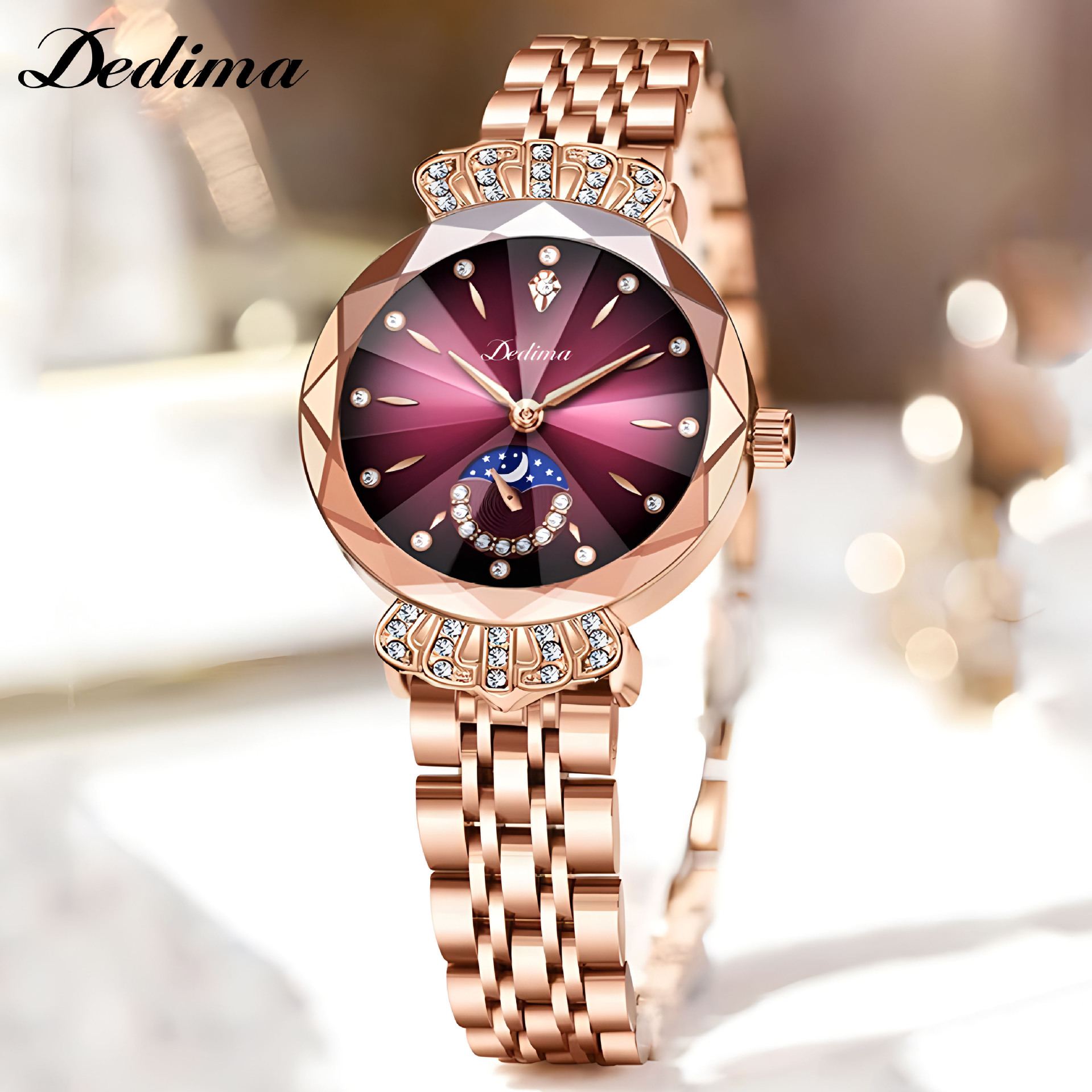 Fashionable waterproof steel belt