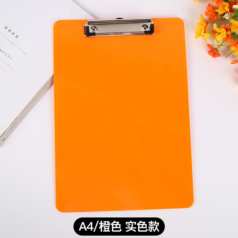 Portapapeles de Oficina, Bloc de Notas A4, Portapapeles de Plástico con Regla, Se Puede Colgar, Clip Plano Transparente para Almacenamiento