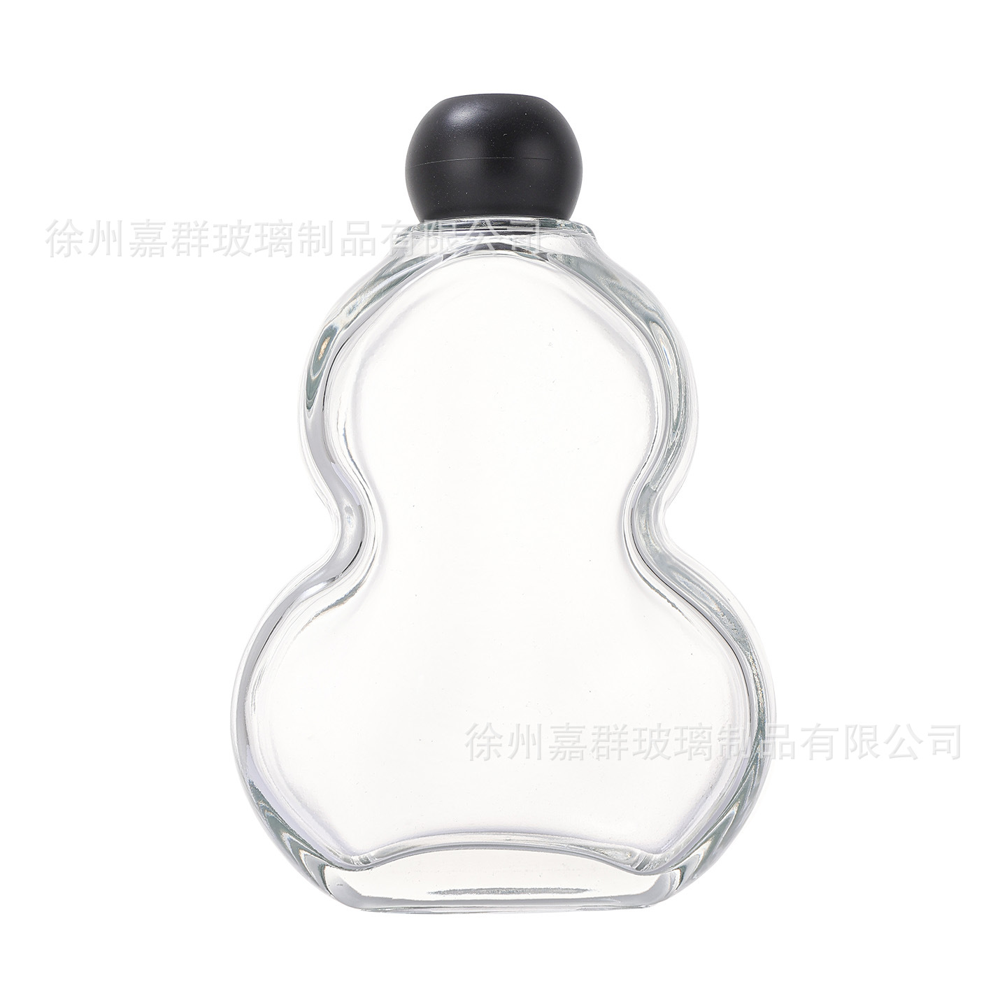 Botellas de vidrio transparentes de vino de fruta, bebida de jugo de fruta, té de leche, vino de fruta auto-elaborado, engrosado envasado, botellas vacías en stock al por mayor