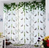 Blue butterfly Roman curtain