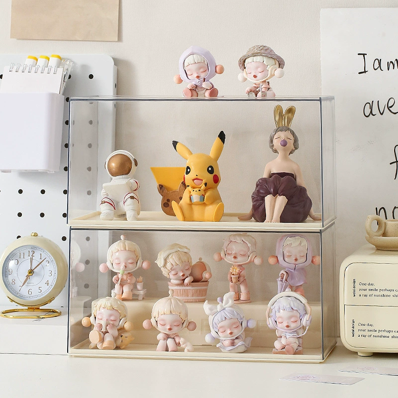 Biostar Acrylic Minifigure Display Storage Stand for LEGO - Transparent Multi-Layer Case