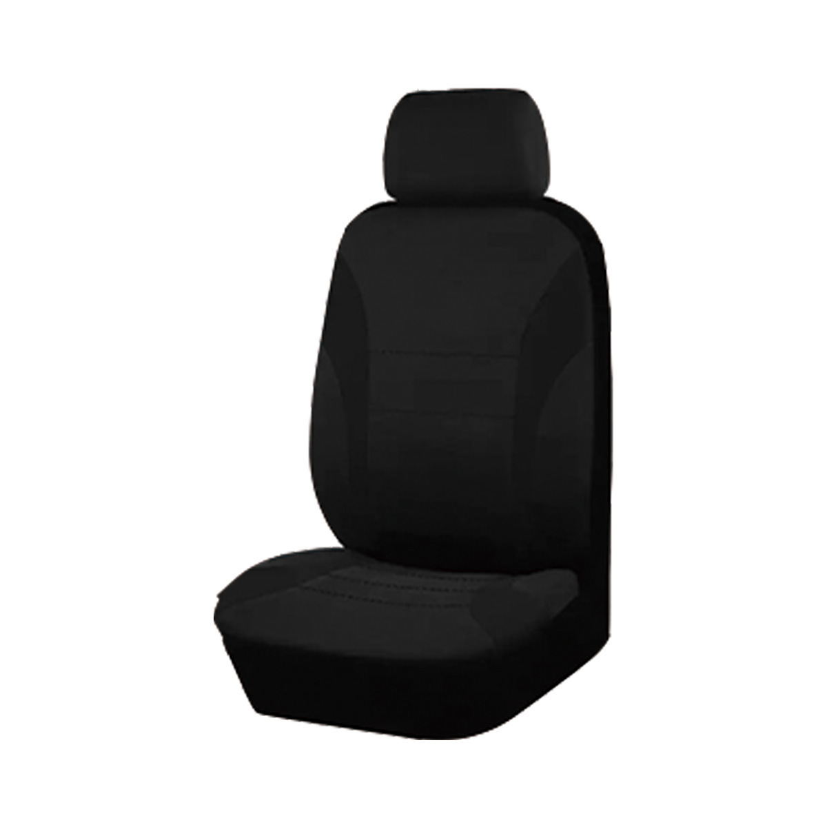 Un solo asiento general 2 piezas + doble asiento 4 piezas cubierta de asiento de furgoneta diseño de cintura transfronterizo cojín de tela cojín de asiento