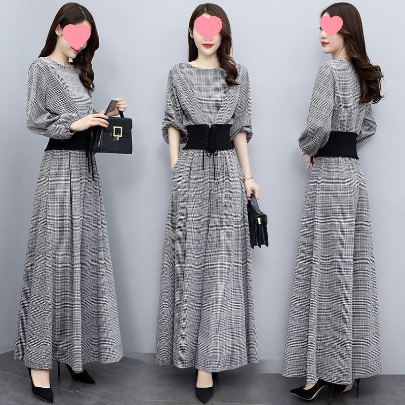 早秋款职业套装新款气质时尚洋气显瘦阔腿裤两件套春秋女装潮